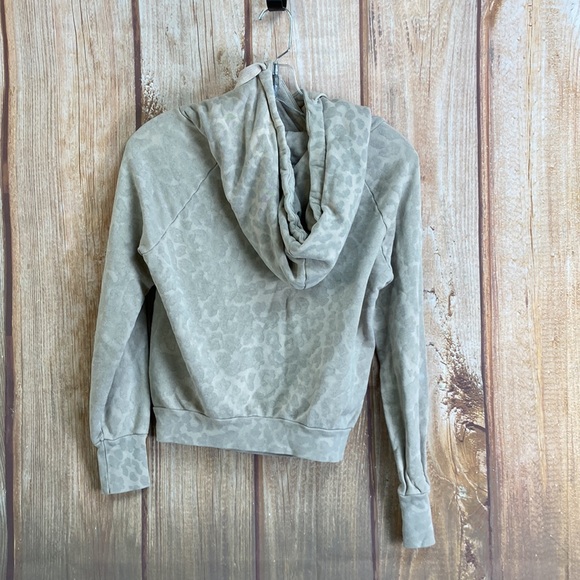 💙NSF Animal Print Hoodie Pullover Size Petite - Picture 6 of 12